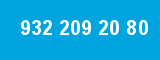 932 209 20 80 932 209 20 80